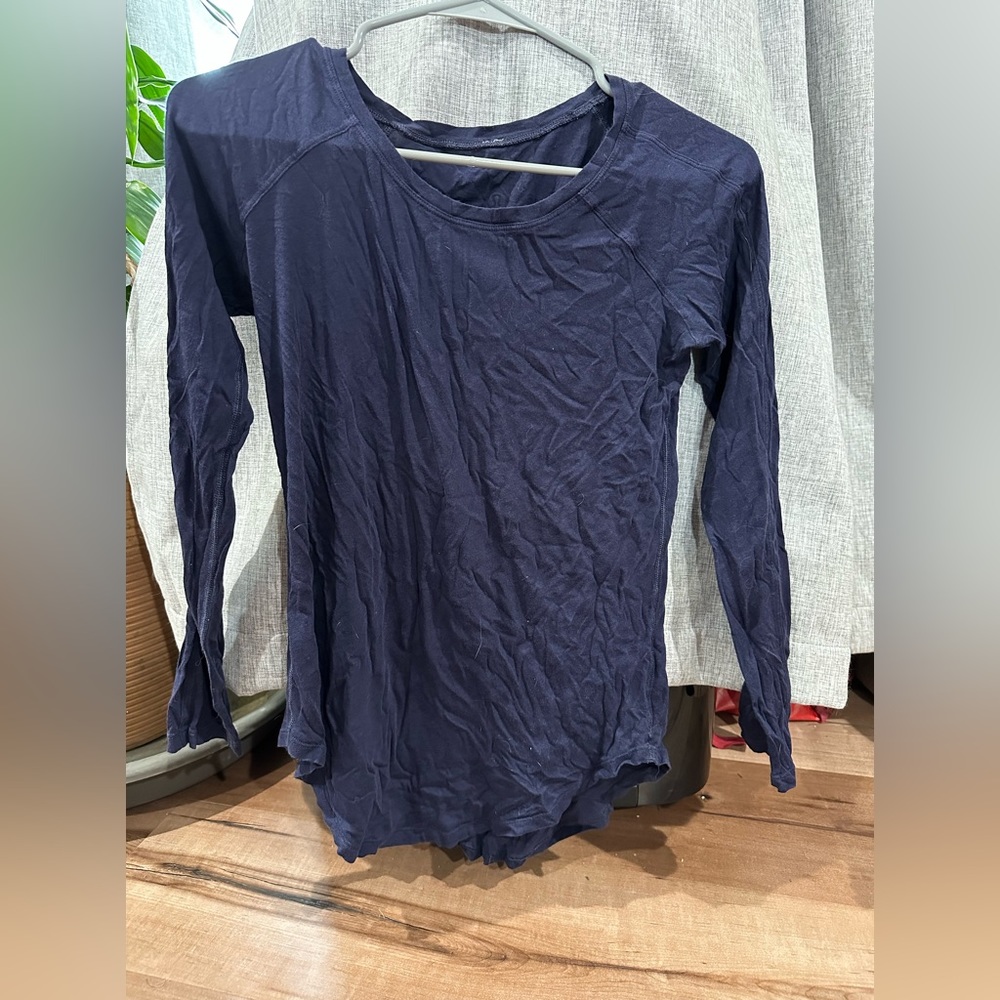 Navy blue long sleeve NWOT